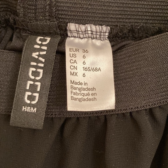 H&M sheer black maxi skirt - Picture 3 of 3